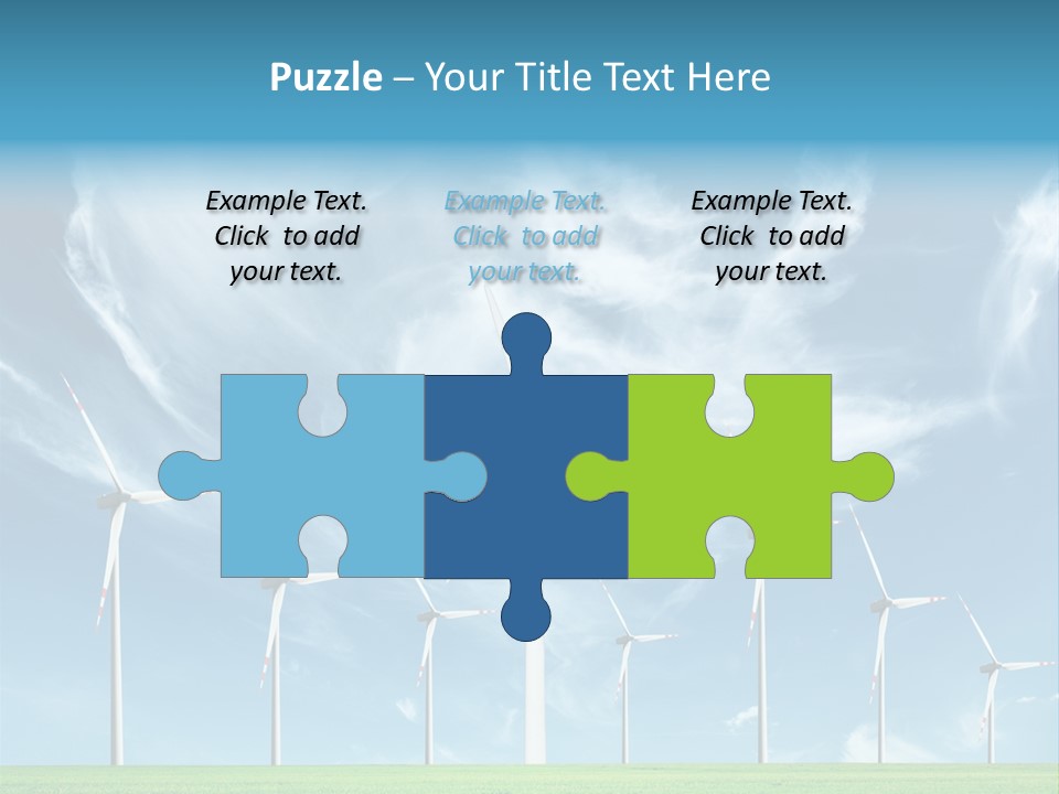 Resource Supply Conservation PowerPoint Template