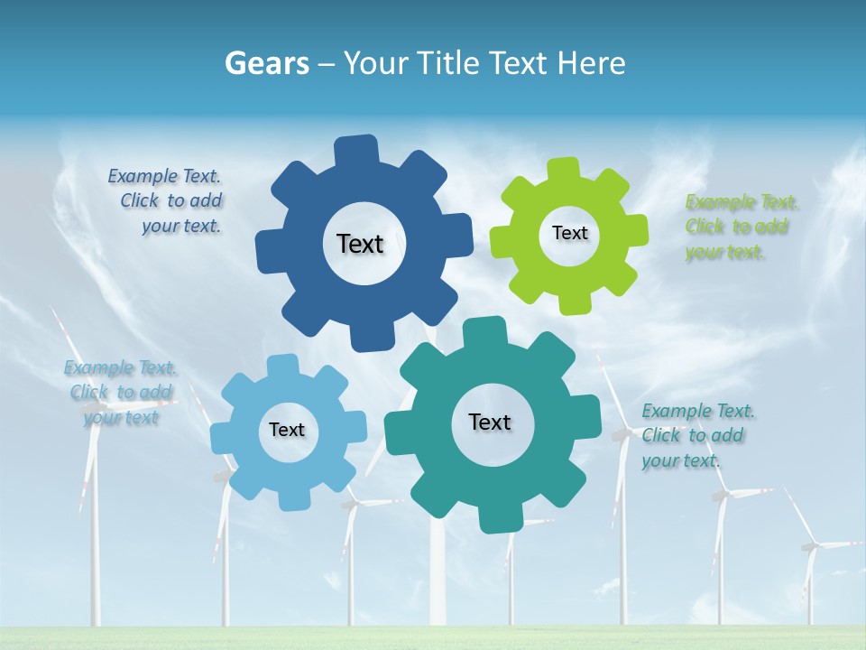 Resource Supply Conservation PowerPoint Template