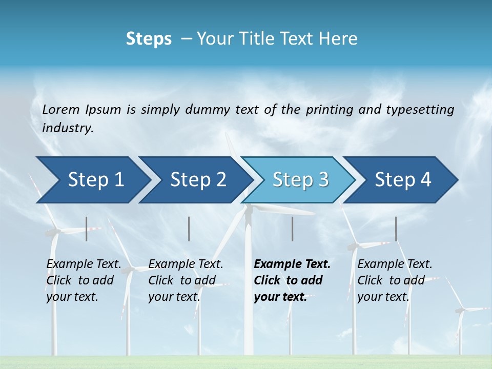 Resource Supply Conservation PowerPoint Template