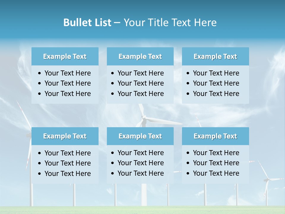 Resource Supply Conservation PowerPoint Template
