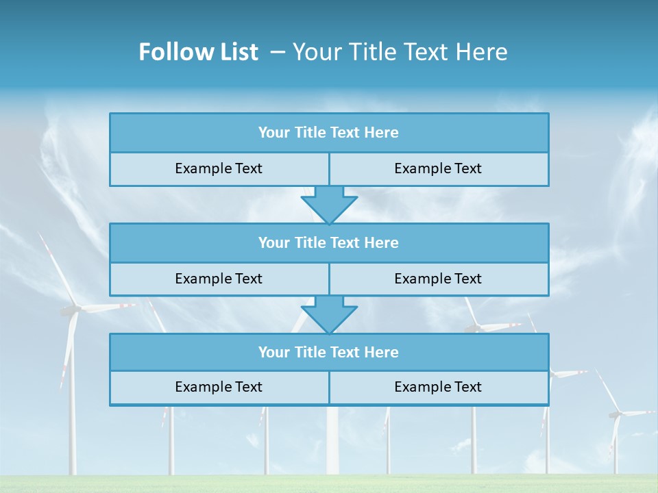 Resource Supply Conservation PowerPoint Template