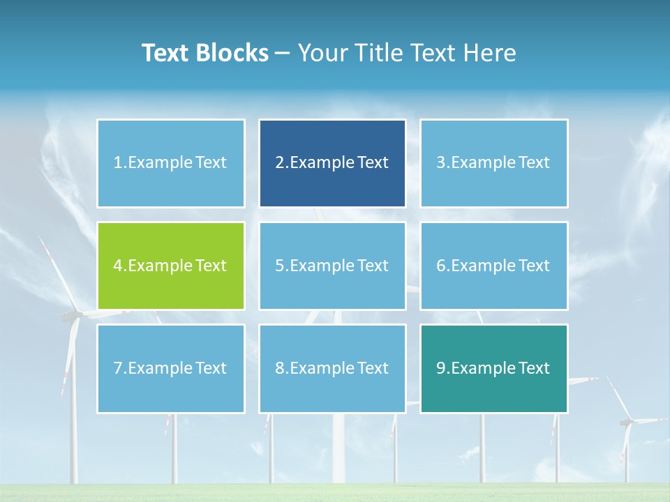 Resource Supply Conservation PowerPoint Template