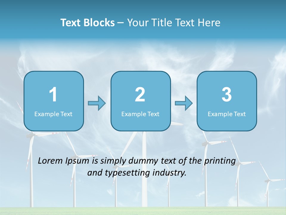 Resource Supply Conservation PowerPoint Template