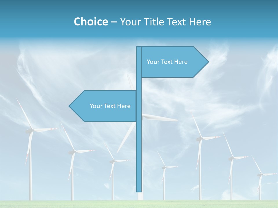 Resource Supply Conservation PowerPoint Template