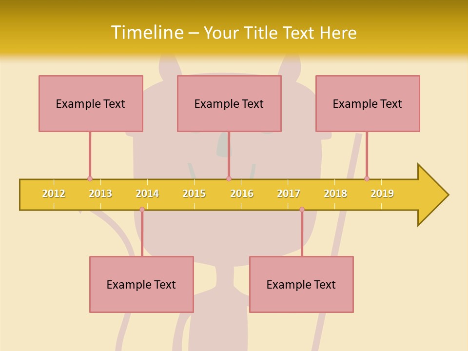 Illustration Luck Funny PowerPoint Template