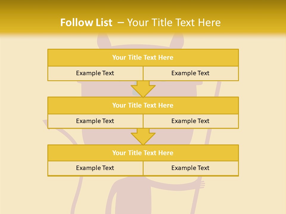 Illustration Luck Funny PowerPoint Template