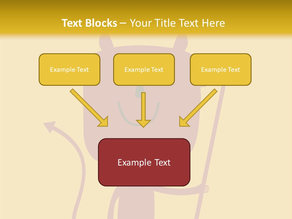 Illustration Luck Funny PowerPoint Template