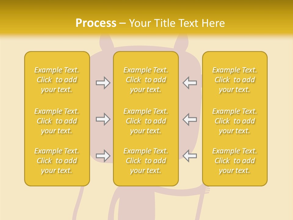 Illustration Luck Funny PowerPoint Template