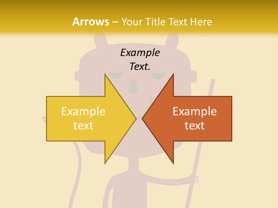 Illustration Luck Funny PowerPoint Template