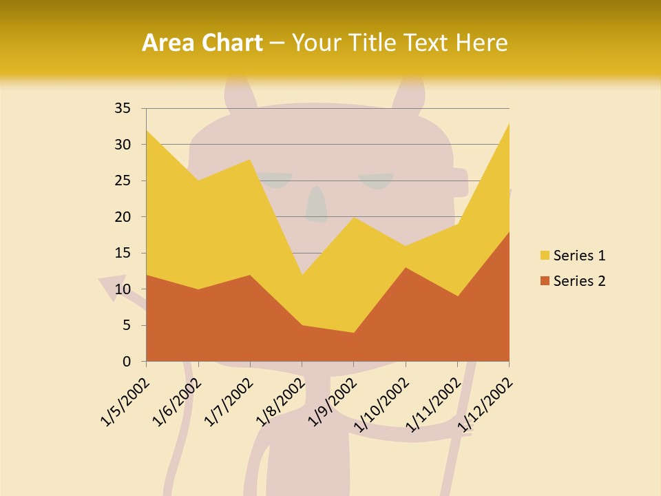 Illustration Luck Funny PowerPoint Template