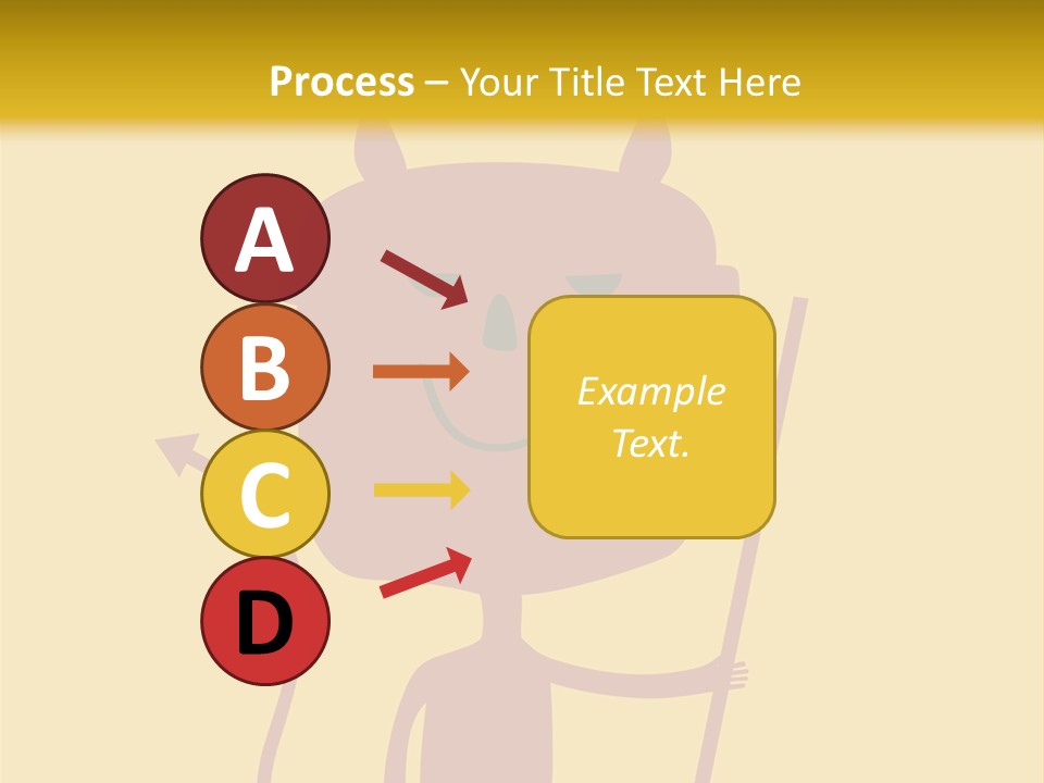 Illustration Luck Funny PowerPoint Template