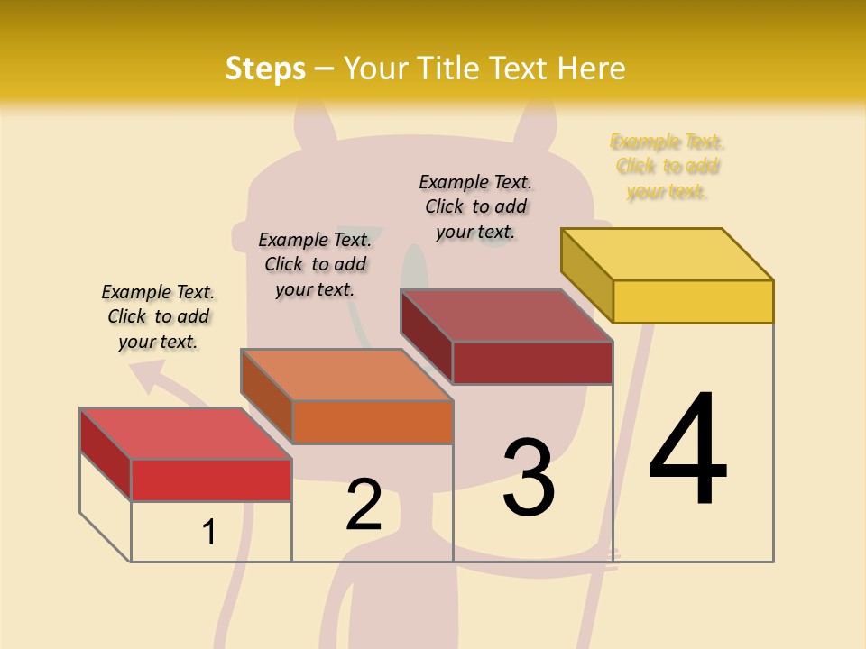 Illustration Luck Funny PowerPoint Template