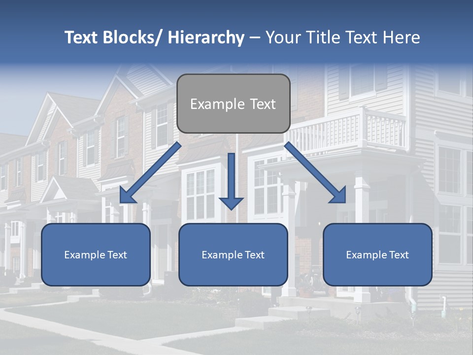 Brick Real House PowerPoint Template