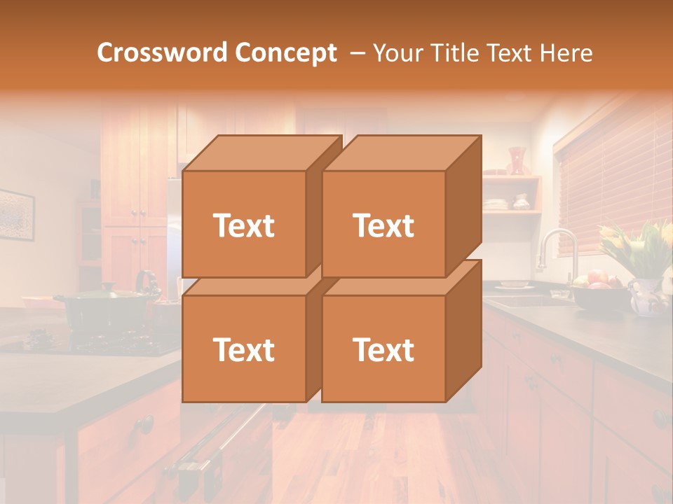 Appliances Cabinets Free PowerPoint Template