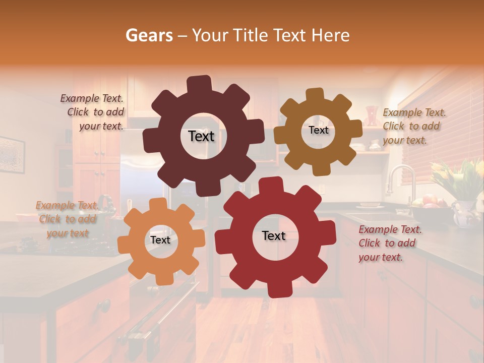 Appliances Cabinets Free PowerPoint Template