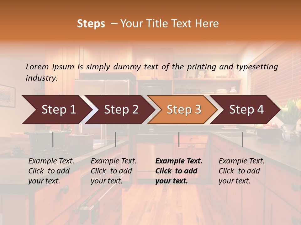 Appliances Cabinets Free PowerPoint Template