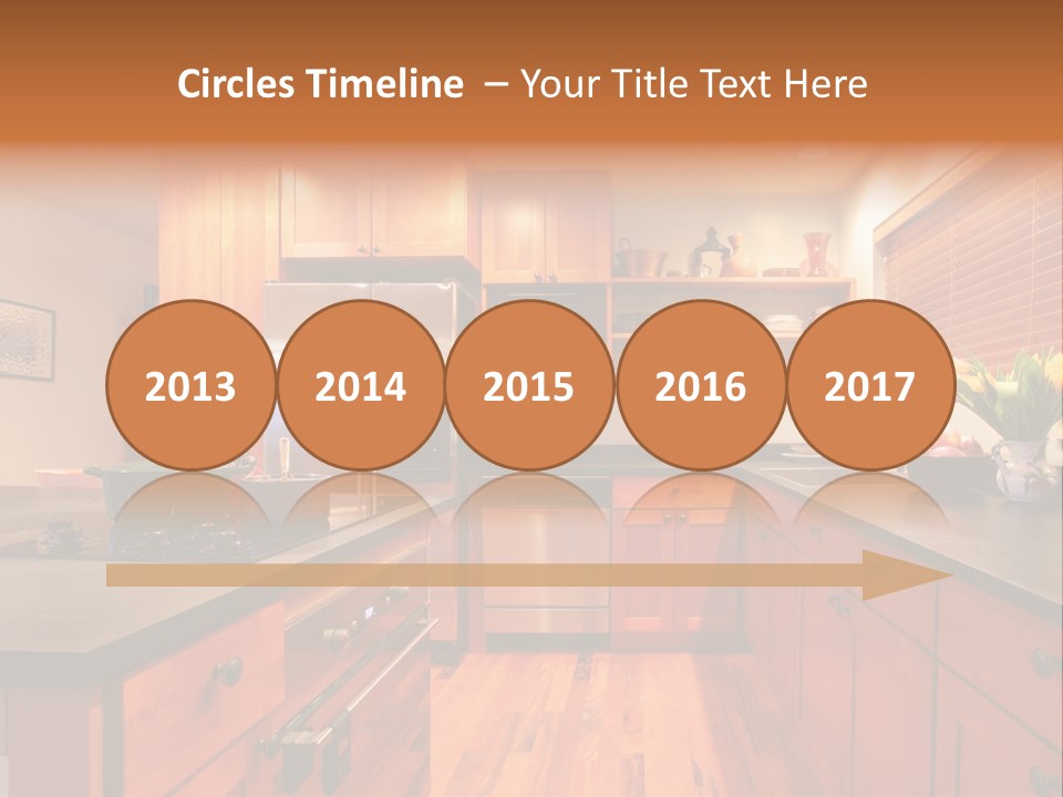 Appliances Cabinets Free PowerPoint Template