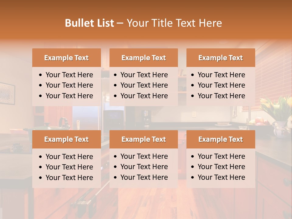 Appliances Cabinets Free PowerPoint Template