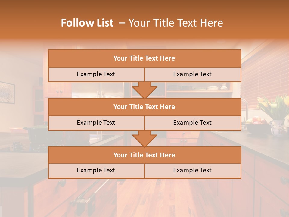 Appliances Cabinets Free PowerPoint Template