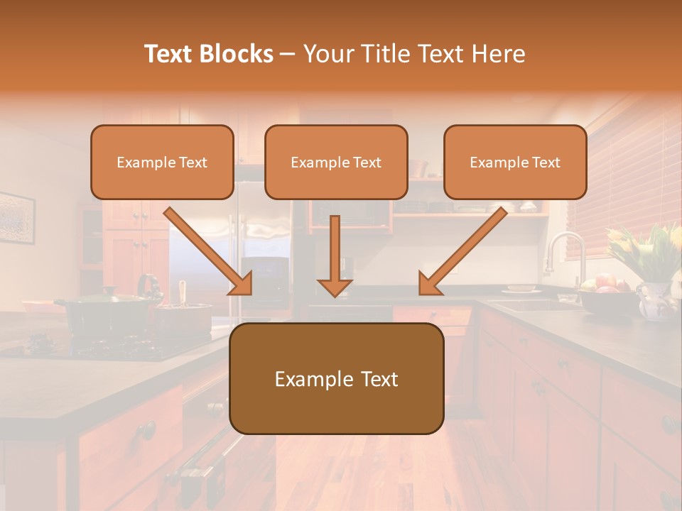 Appliances Cabinets Free PowerPoint Template