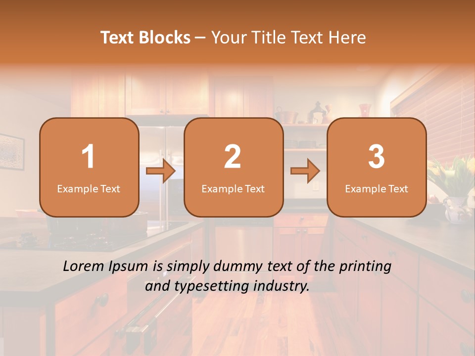 Appliances Cabinets Free PowerPoint Template