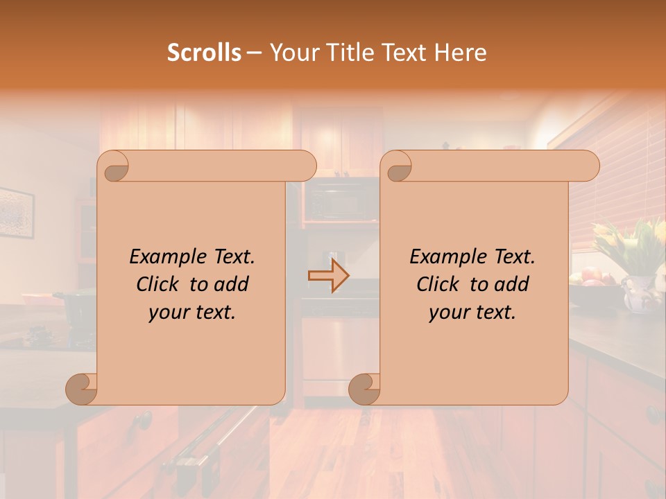 Appliances Cabinets Free PowerPoint Template