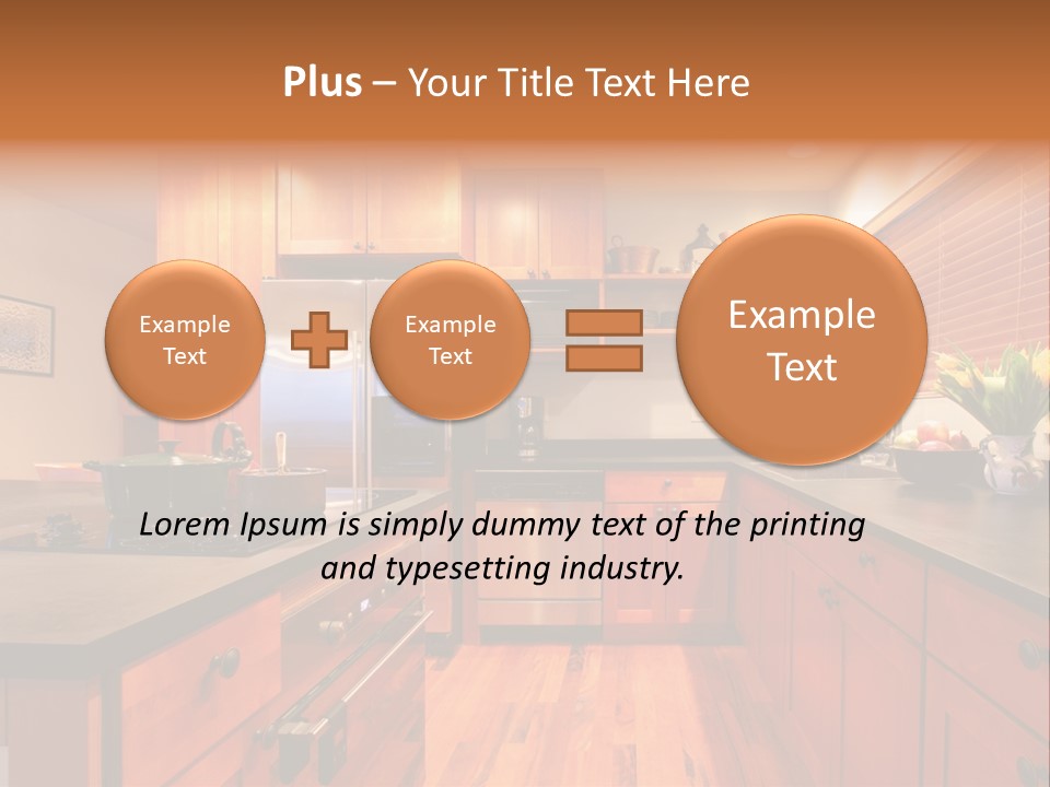 Appliances Cabinets Free PowerPoint Template