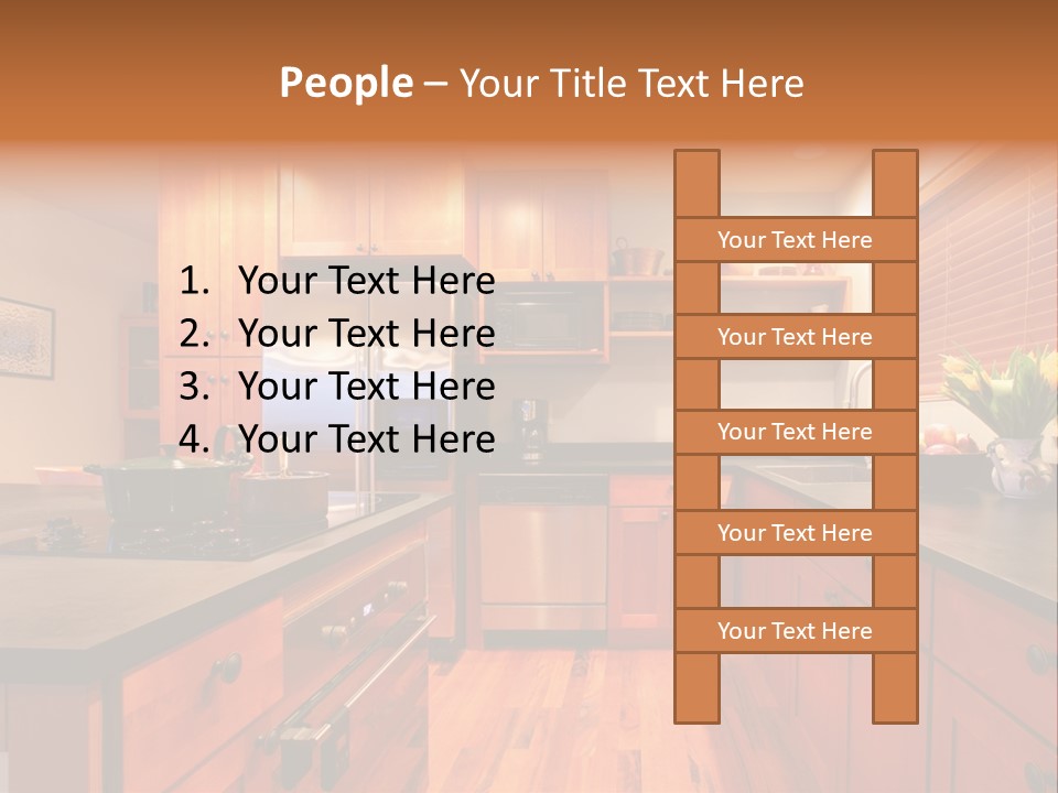 Appliances Cabinets Free PowerPoint Template