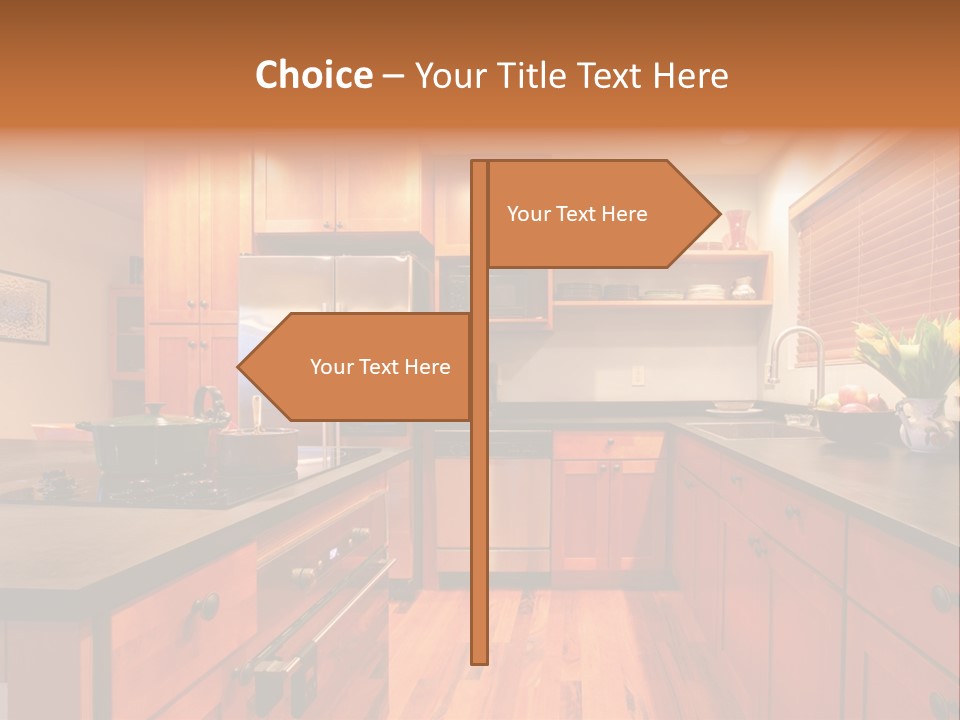 Appliances Cabinets Free PowerPoint Template