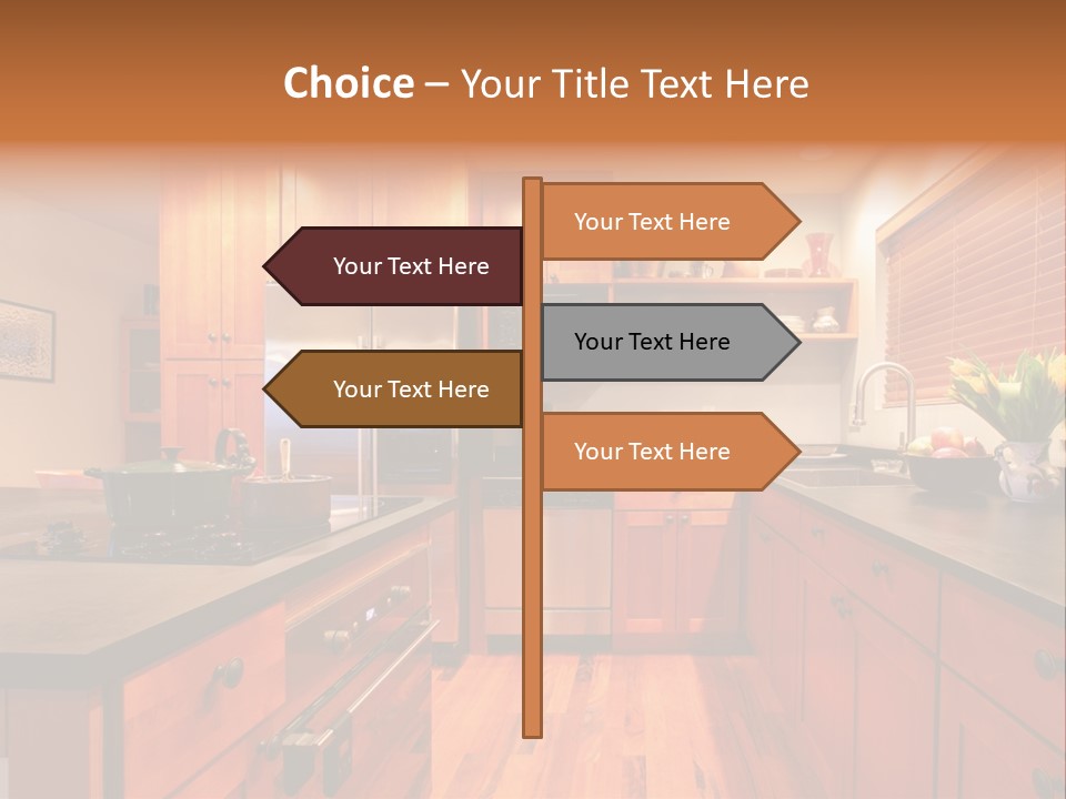 Appliances Cabinets Free PowerPoint Template