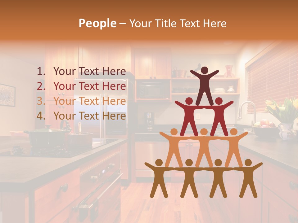 Appliances Cabinets Free PowerPoint Template