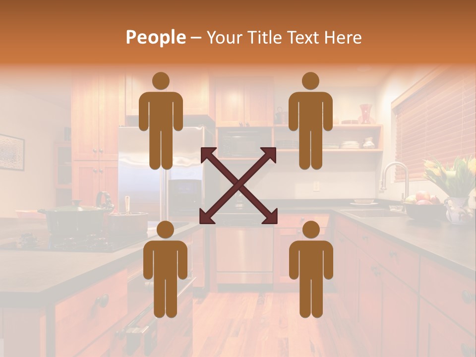 Appliances Cabinets Free PowerPoint Template