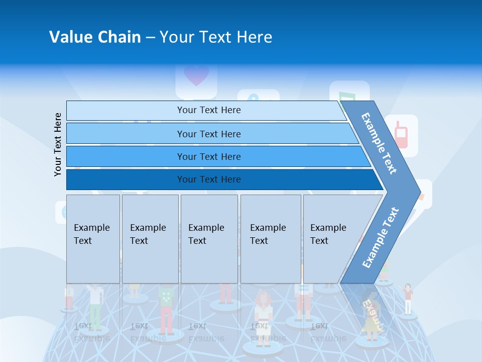 Group People Partnership PowerPoint Template