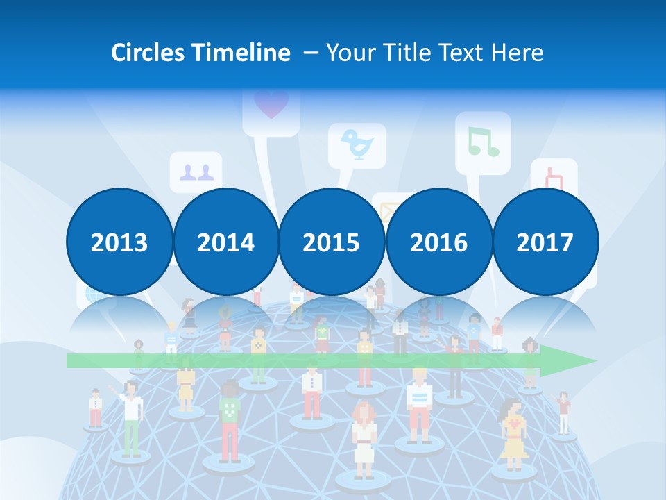 Group People Partnership PowerPoint Template