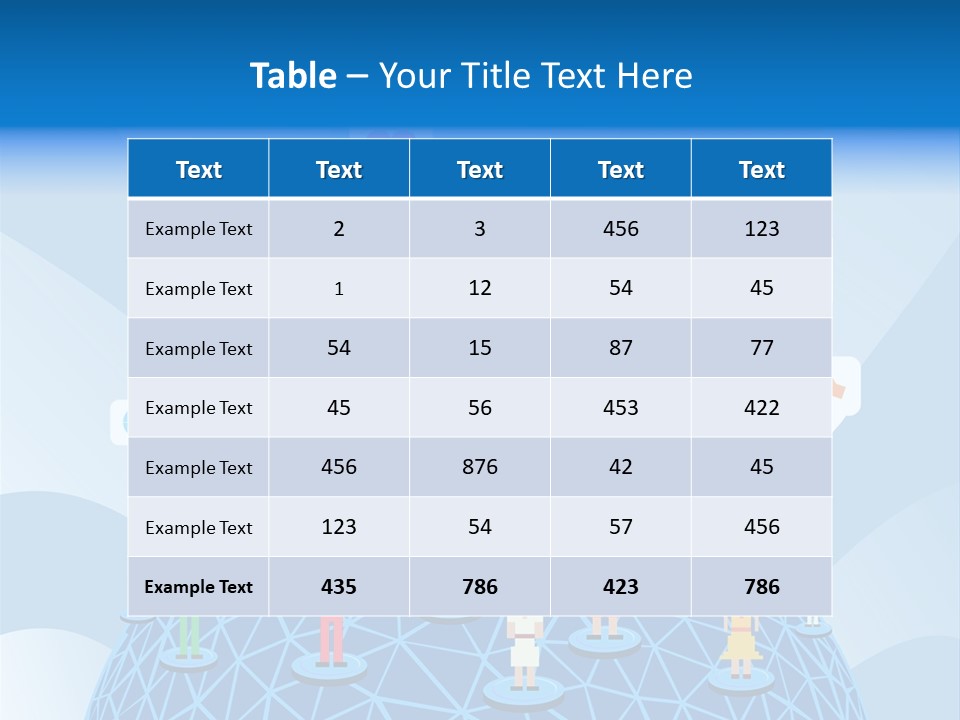 Group People Partnership PowerPoint Template