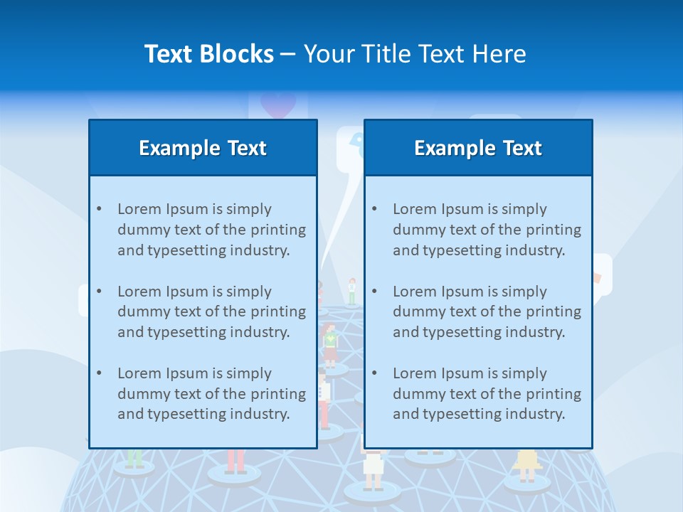 Group People Partnership PowerPoint Template