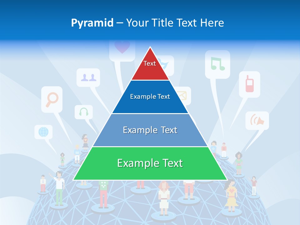Group People Partnership PowerPoint Template