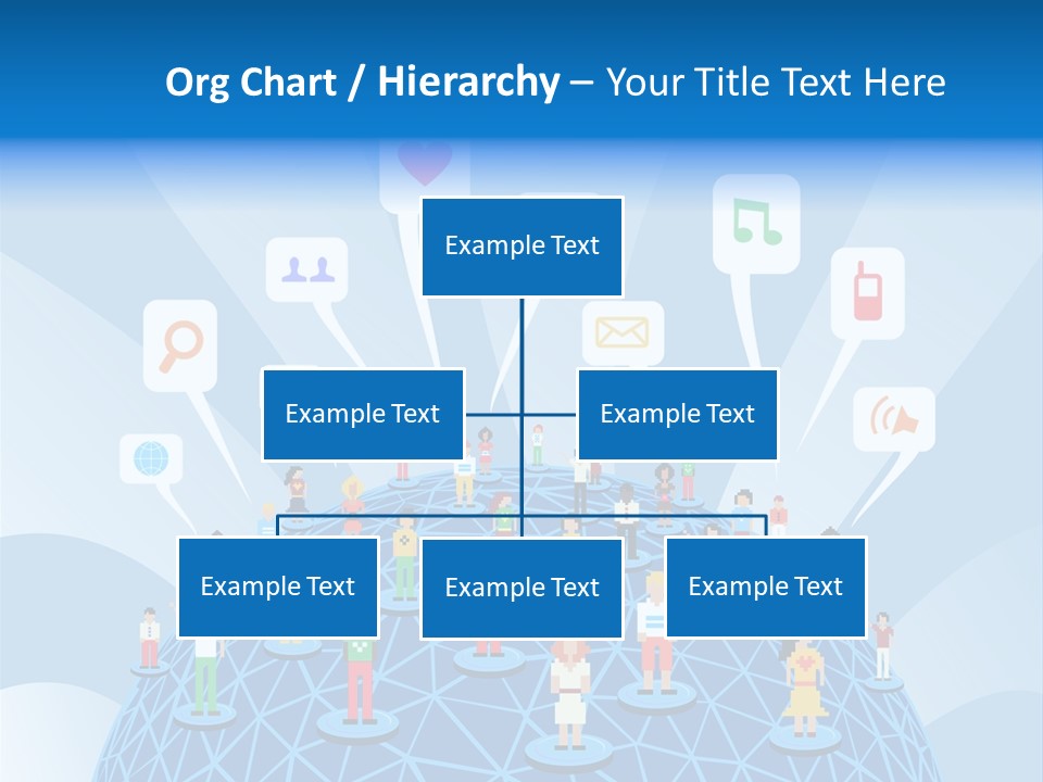 Group People Partnership PowerPoint Template