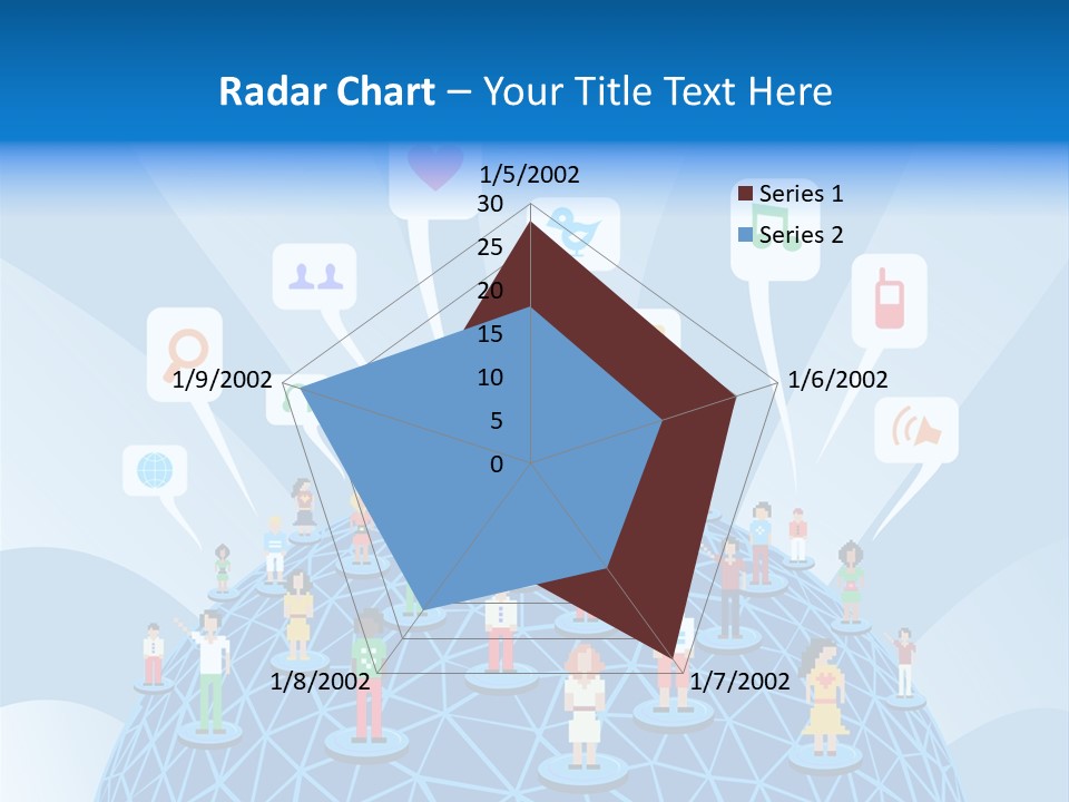 Group People Partnership PowerPoint Template