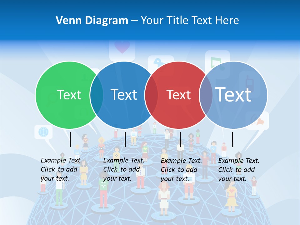 Group People Partnership PowerPoint Template
