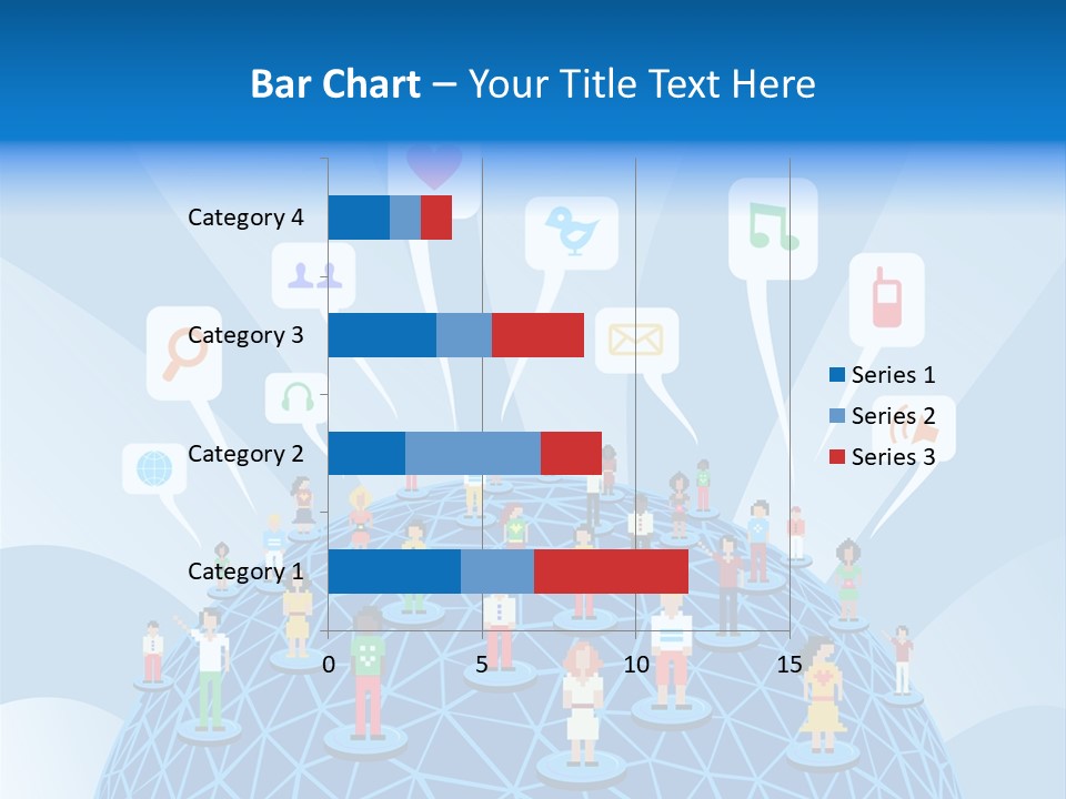Group People Partnership PowerPoint Template