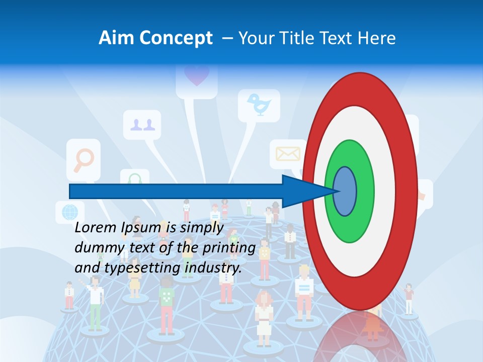 Group People Partnership PowerPoint Template
