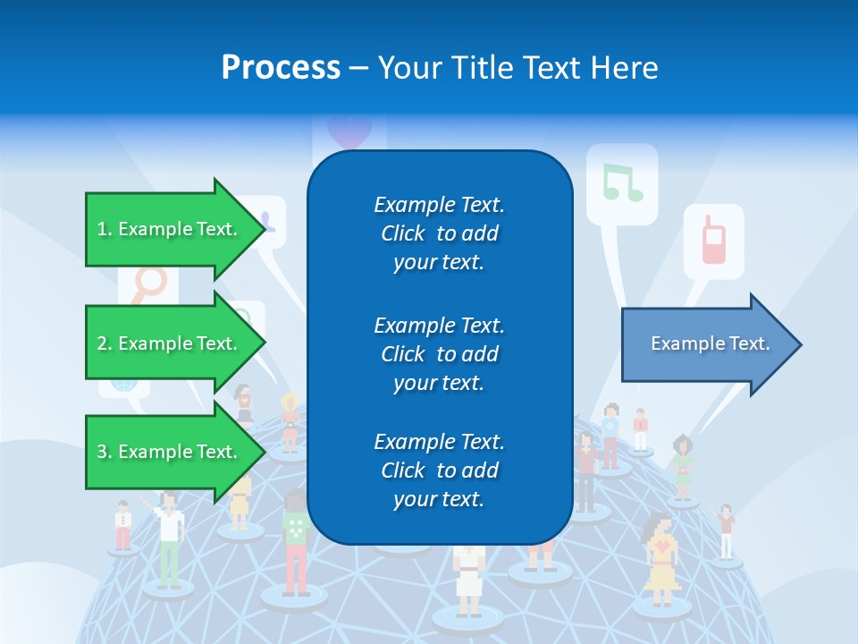Group People Partnership PowerPoint Template