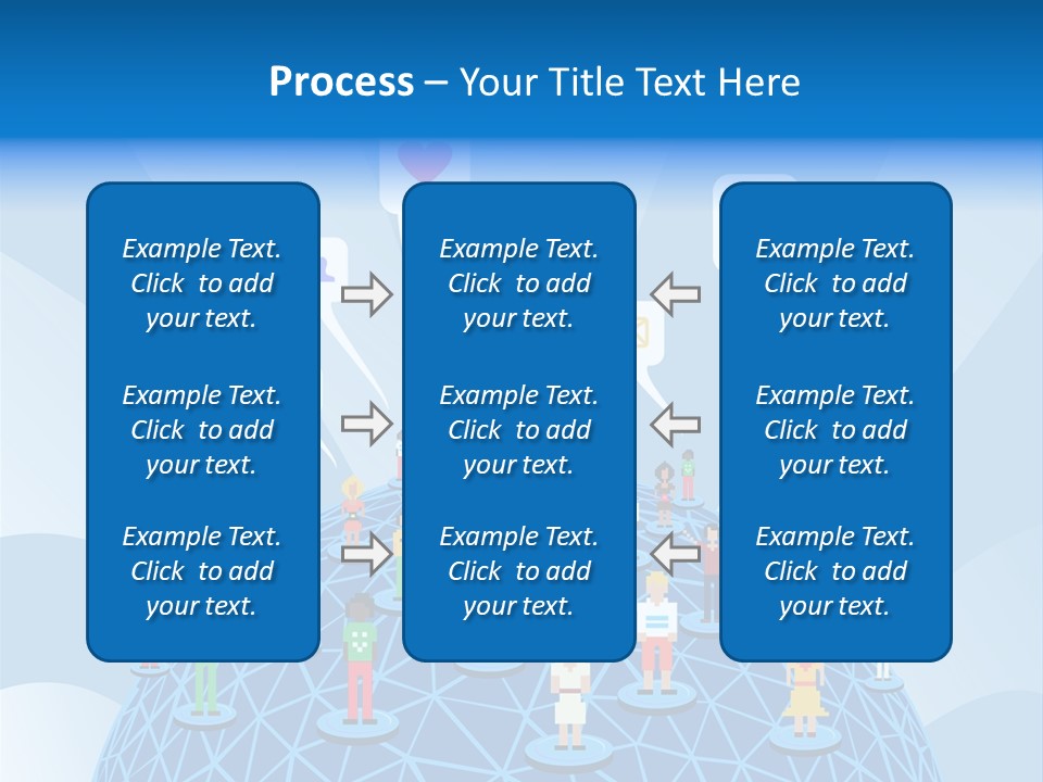 Group People Partnership PowerPoint Template