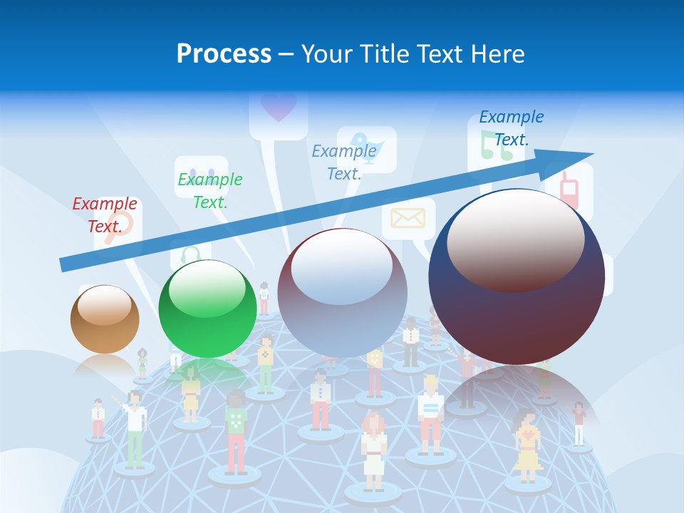 Group People Partnership PowerPoint Template