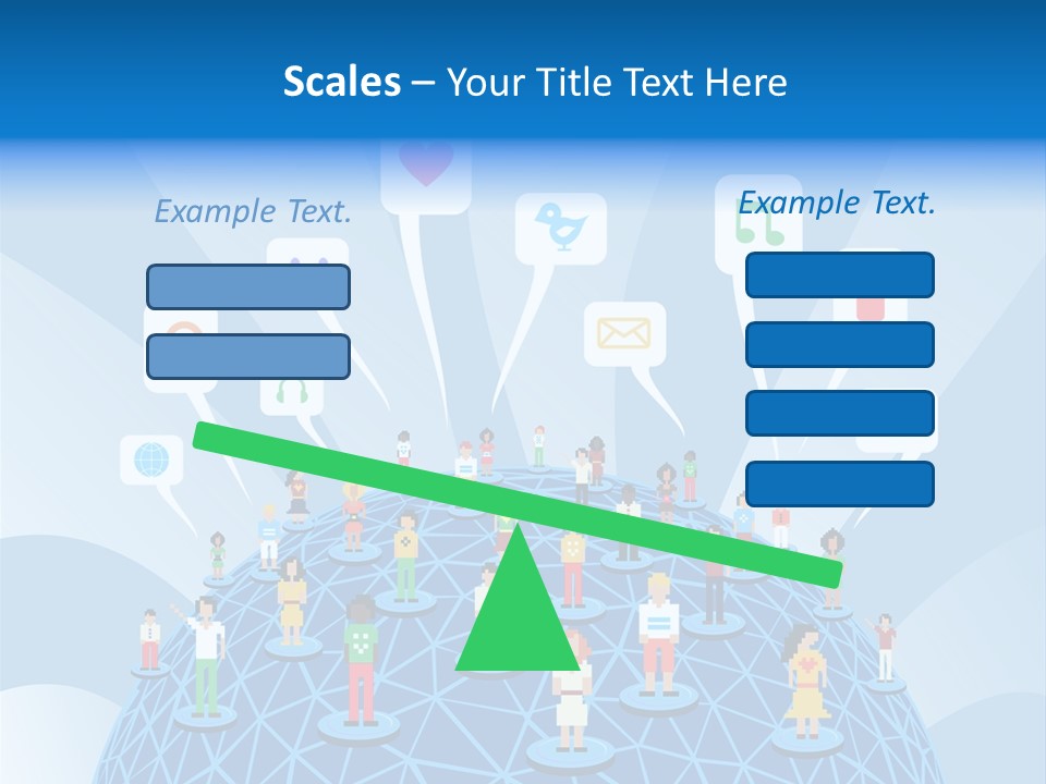 Group People Partnership PowerPoint Template
