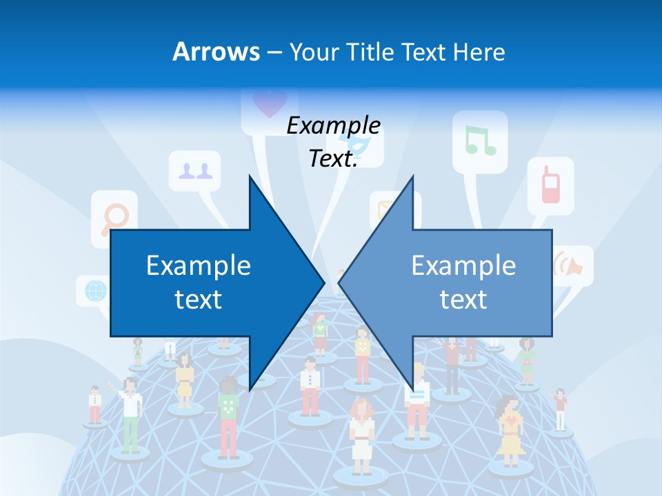 Group People Partnership PowerPoint Template