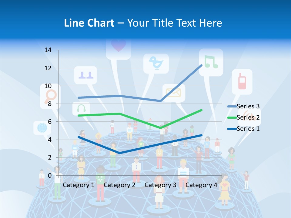 Group People Partnership PowerPoint Template
