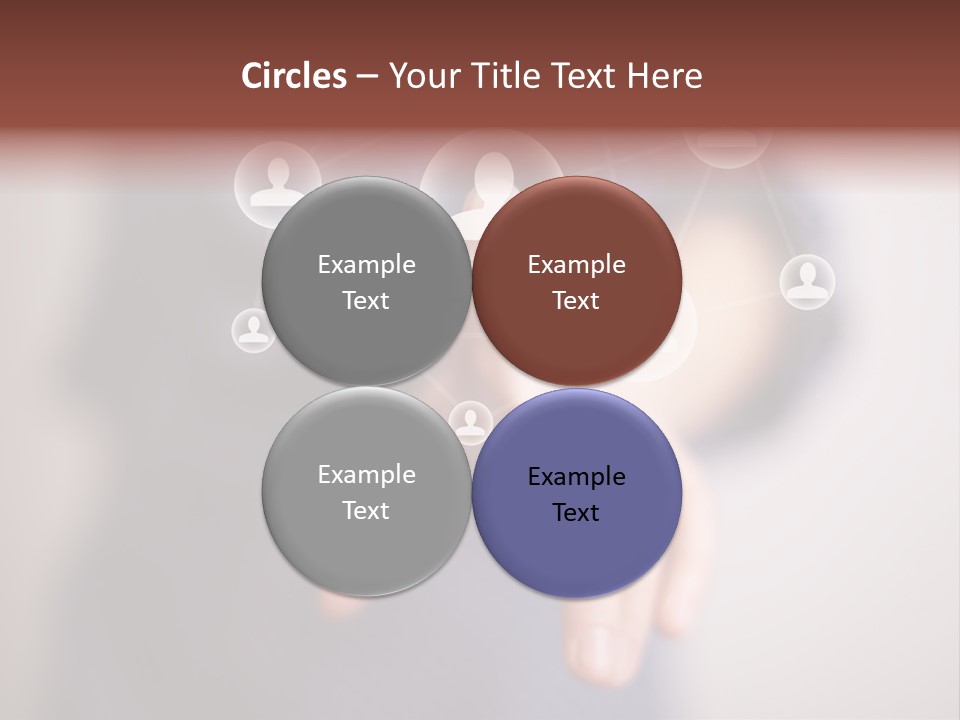 Community Touchscreen Icon PowerPoint Template