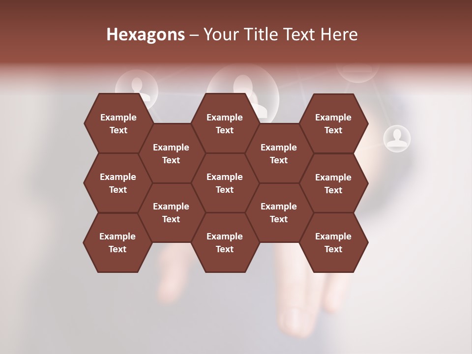 Community Touchscreen Icon PowerPoint Template